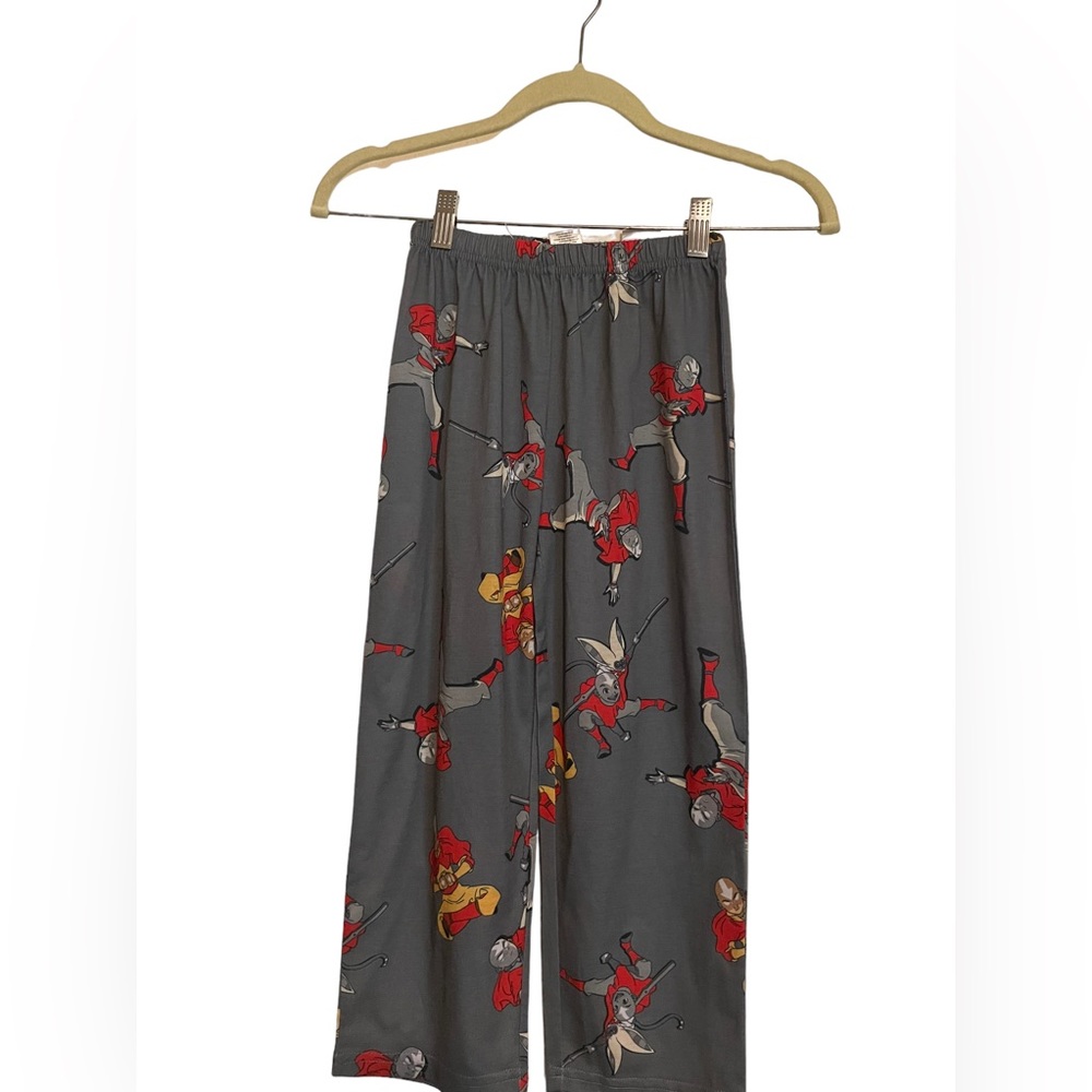 NWT Avatar: The Last Airbender Boys Gray Aang Character Pajama Pants - Size XS